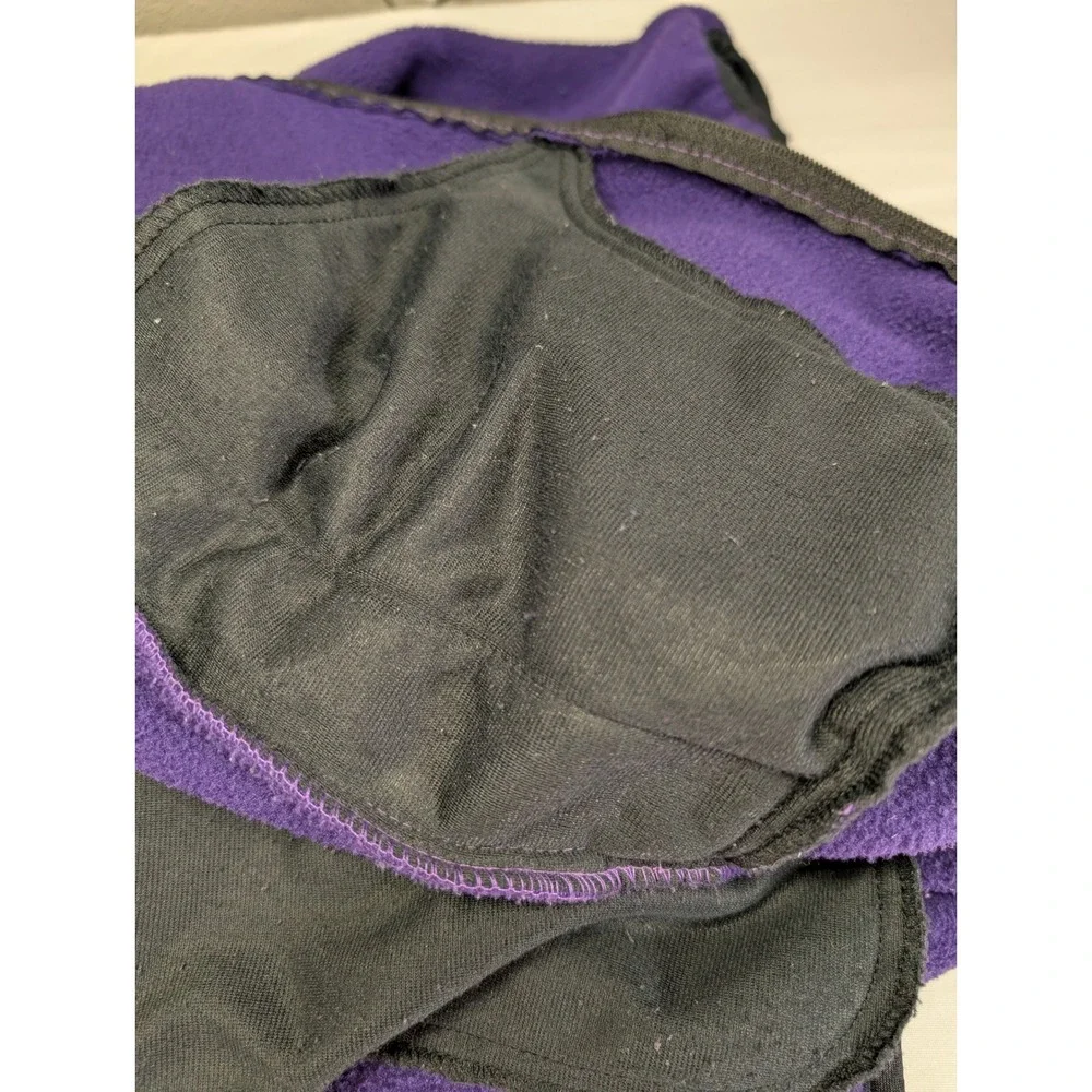 Vintage Speedo Purple Fleece Jacket Mens Small‎ Full Zip Athletic Outdoor